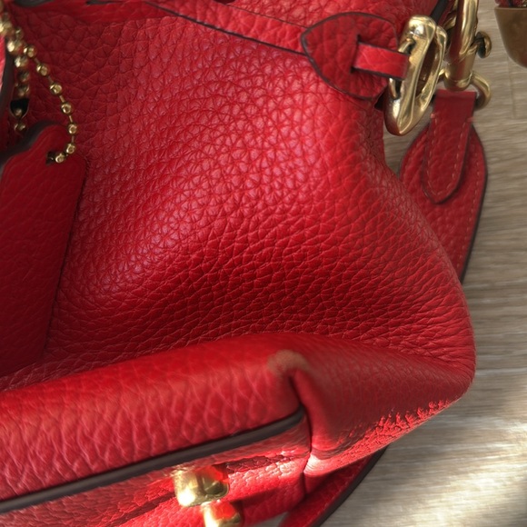Red Coach purse - Picture 2 of 4